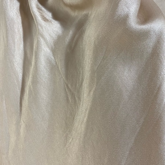 Forever 21 Dresses | Satin Chain-Strap Mini Dress | Medium | Champagne - Picture 4 of 9